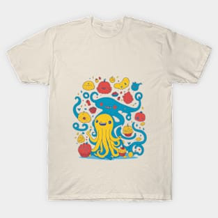 Octopus and wonder cakes T-Shirt